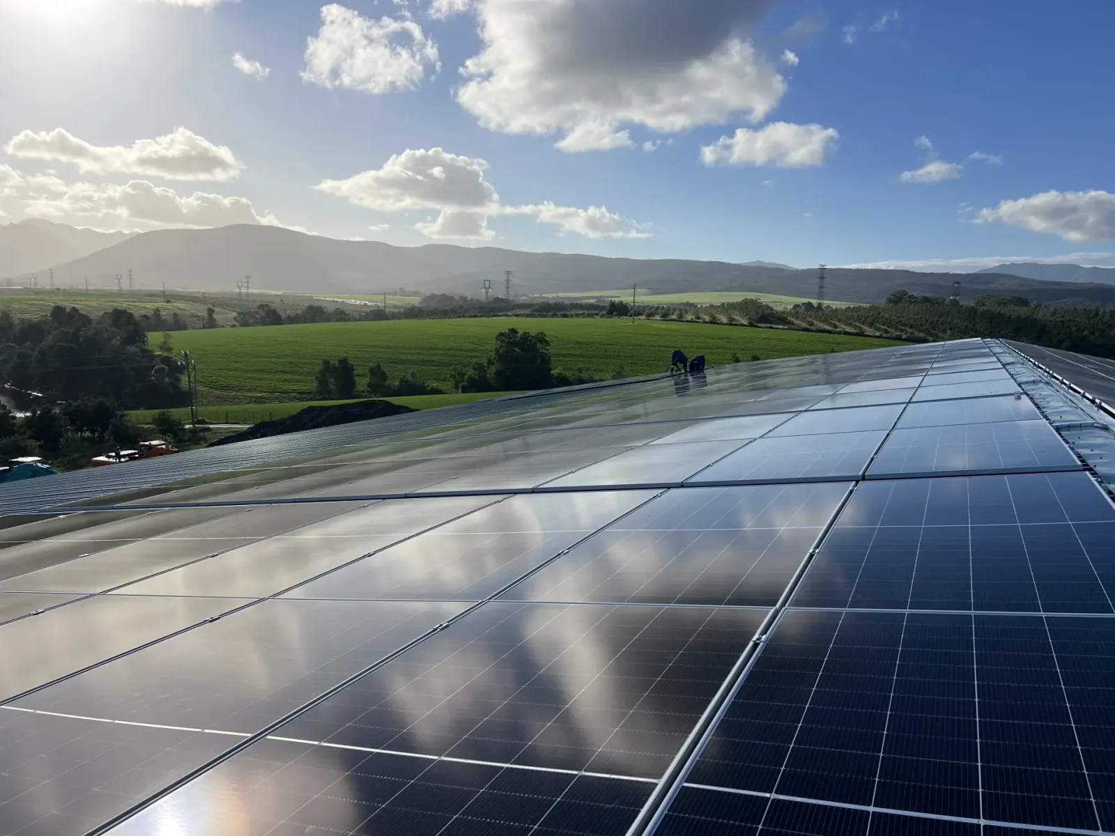 Solar electrical installation by Amped Electrical in the Garden Route